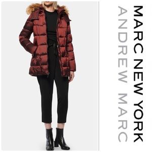 Andrew Marc Maddy Quilted Puffer Jacket